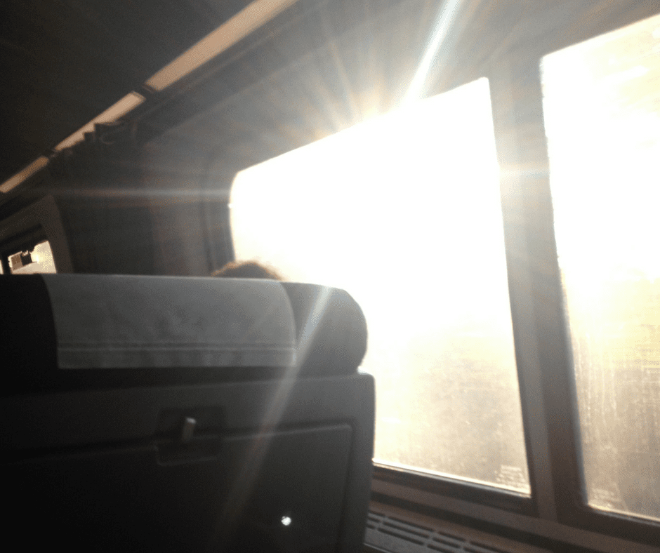 Train to New York City. Vivacious Views. Travel Blog