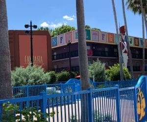 All-Star Movies Resort. Vivacious Views. Fantasia Area