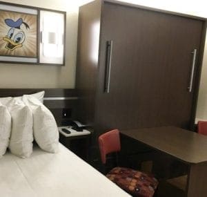 All-Star Movies Resort. Vivacious Views. Table. Murphy Bed