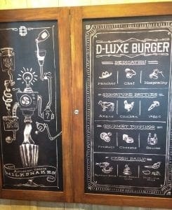 D-Luxe Burger. Picture. Vivacious Views