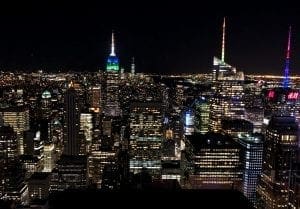 Empire State Building vs Top of the Rock. Empire View. Vivacious Views