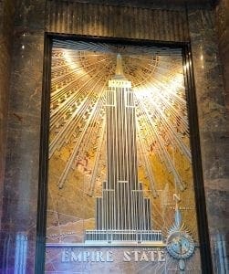 Empire State Building. Entrance. Vivacious Views