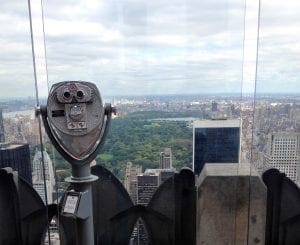 Top of the Rock. Central Park View. Vivacious Views