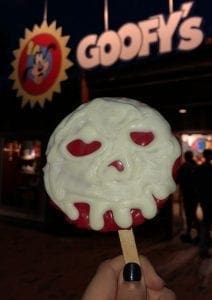 Halloween and Fall Favorites at Disney World. Poison Apple Rice Krispie. Vivacious Views