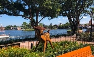 2019 Epcot Flower and Garden Festival. Bambi. Vivacious Views