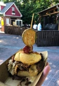 2019 Epcot Flower and Garden Festival. Beef Brisket Slider. Vivacious Views