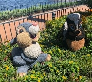 2019 Epcot Flower and Garden Festival. Thumper. Vivacious Views